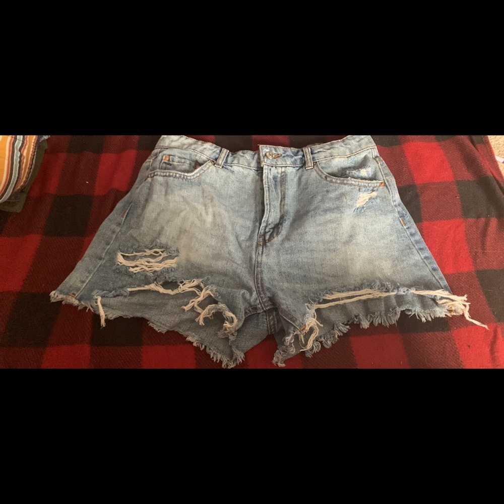 Jean shorts . Size 8 . Wild fable